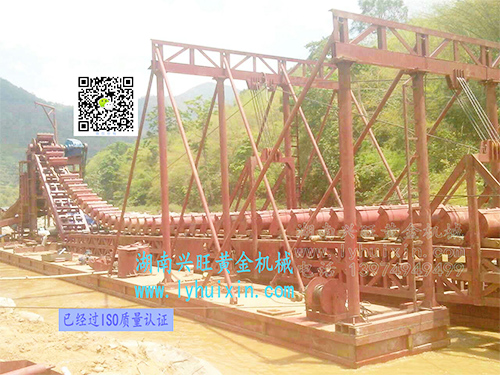 大型采金船-緬甸現場(chǎng)